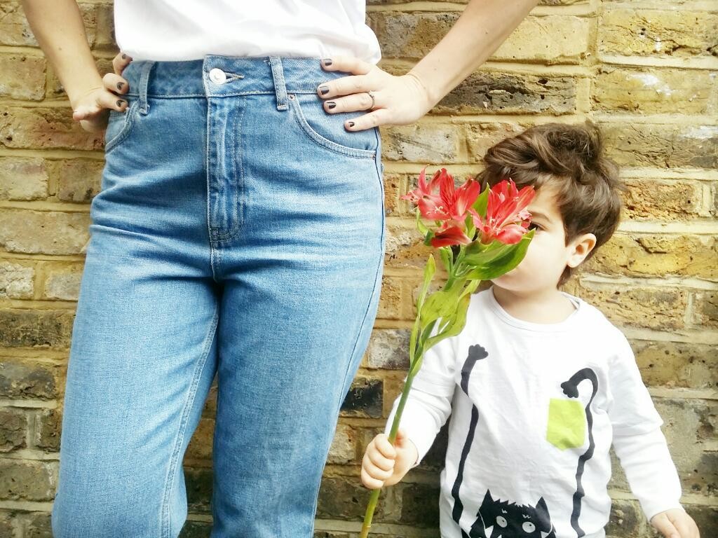 mom jeans topshop