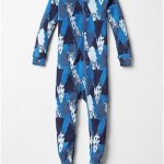 Gap forest bear footed sleep one-piece