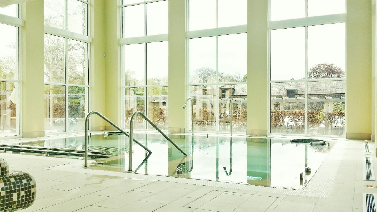 pool at the spa at bedford lodge hotel
