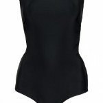 MIKOH Antigua Strapless One Piece in Night black swimsuit