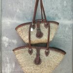 straw beach bags - in love island majorca