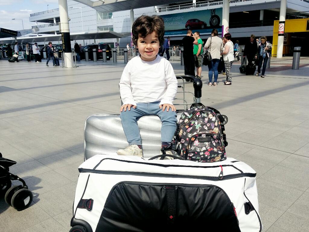 samsonite spinner - family luggage
