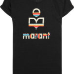 isabel marant Koldi printed slub linen-jersey T-shirt