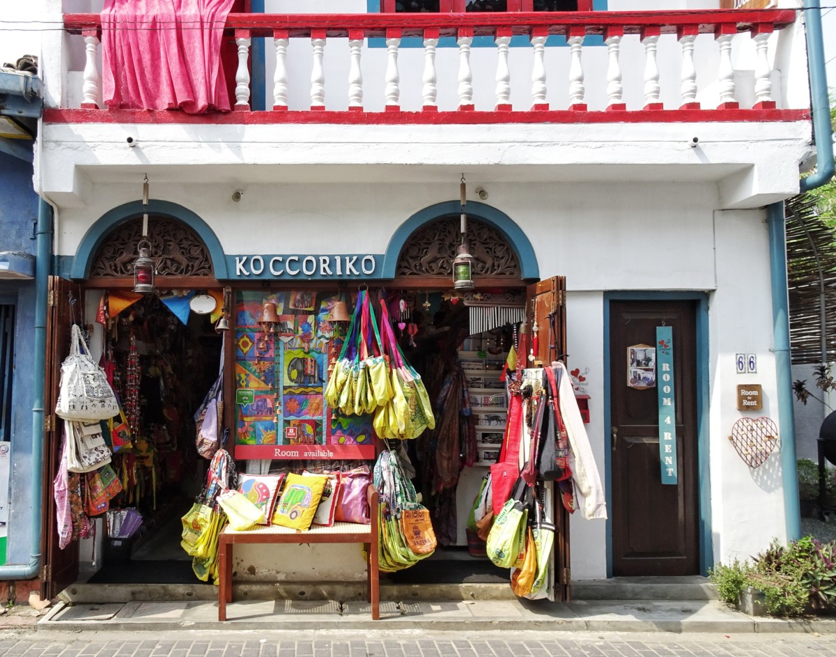 shopping in sri lanka, galle