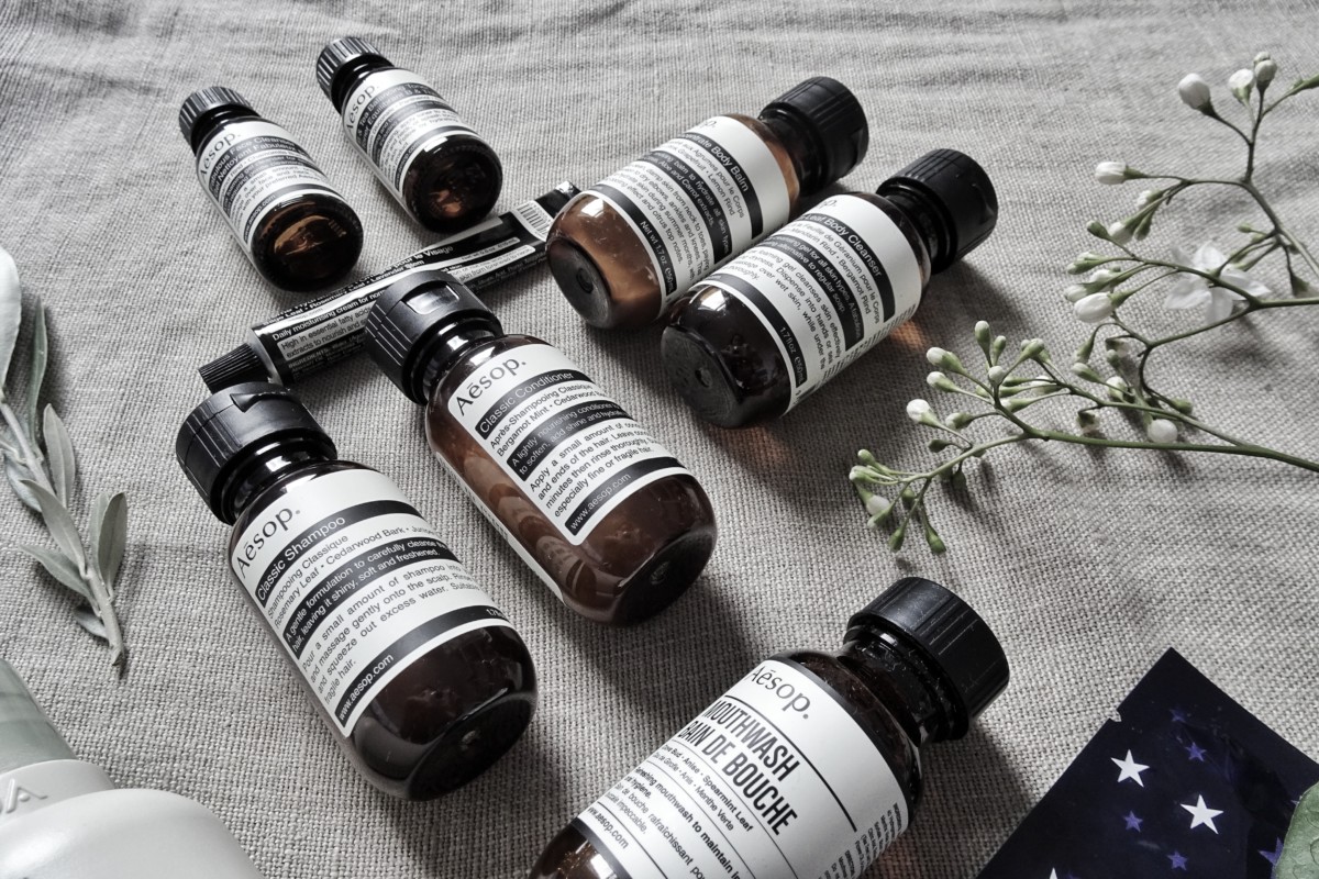 Aesop boston travel kit